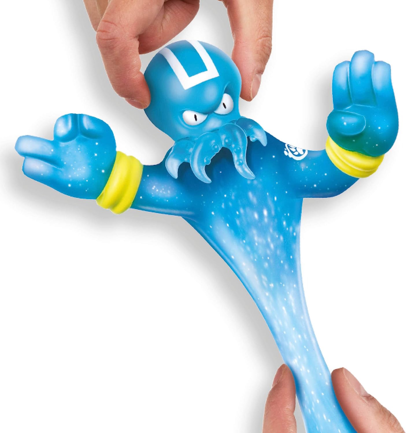 Heroes of Goo Jit Zu - Single Stretchy Octopus Action Figure, Hydro