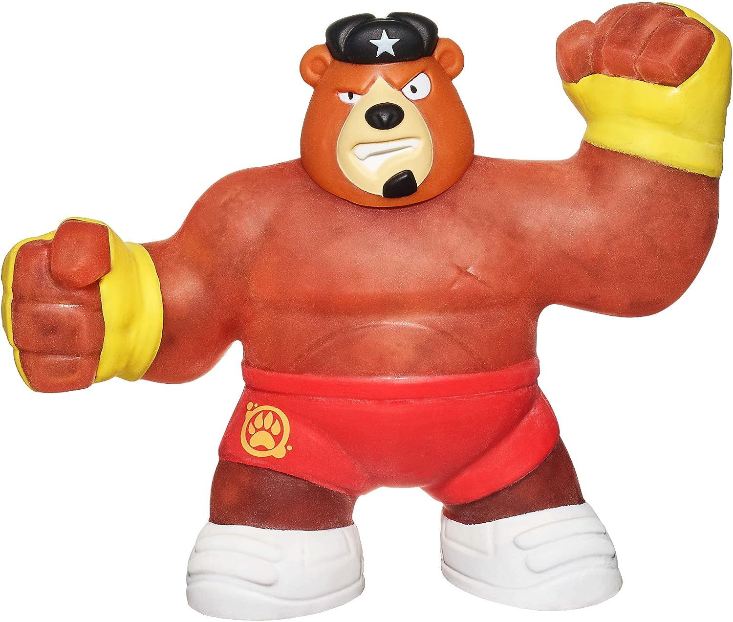 Heroes of Goo Jit Zu - Single Spongy Bear Action Figure, Brawler, Multicolor